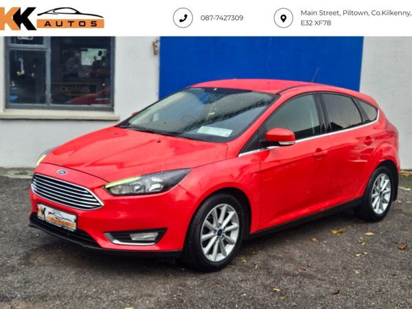 Ford Focus Hatchback, Diesel, 2018, Red