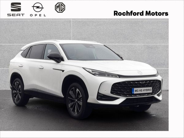 MG HS SUV, Petrol Hybrid, 2026, White