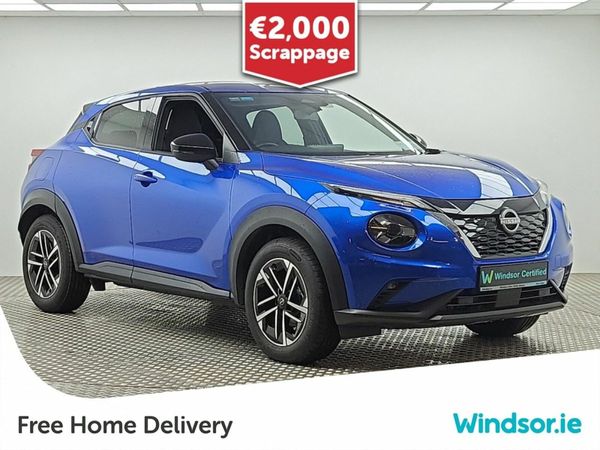 Nissan Juke SUV, Petrol Hybrid, 2025, Blue
