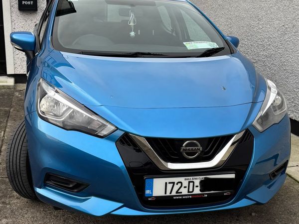 Nissan Micra Hatchback, Petrol, 2017, Blue