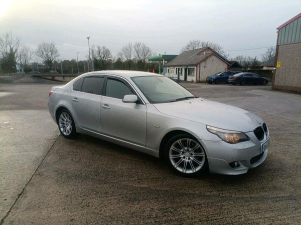 BMW 5-Series Saloon, Diesel, 2009, Silver