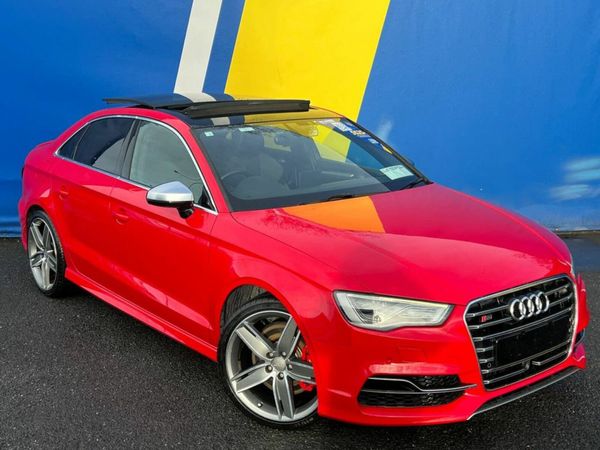 Audi S3 Saloon, Petrol, 2014, Red