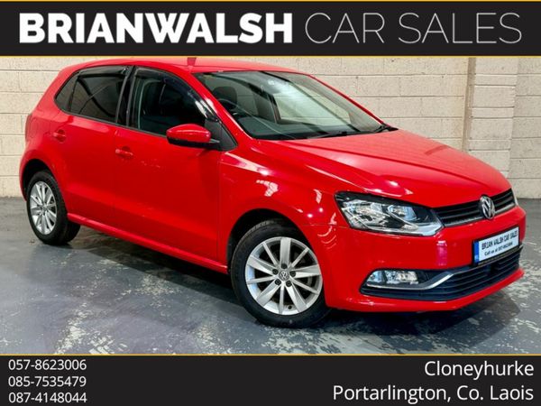 Volkswagen Polo Hatchback, Petrol, 2015, Red