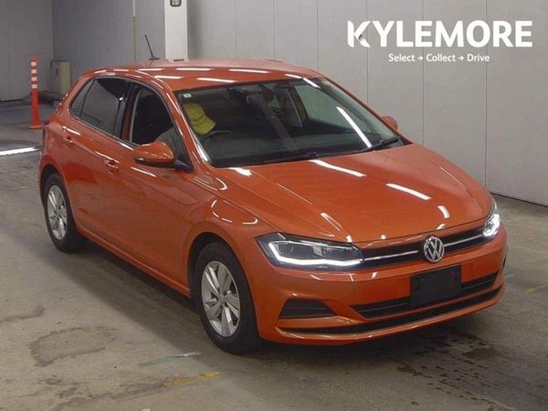 Volkswagen Polo Hatchback, Petrol, 2021, Orange