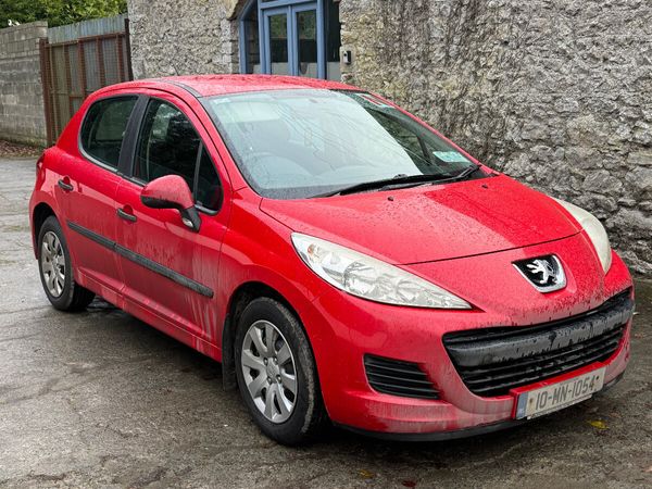 Peugeot 207 Hatchback, Petrol, 2010, Red