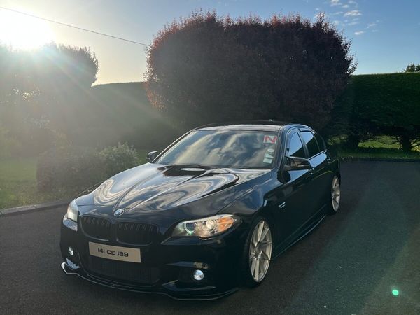BMW 5-Series Saloon, Diesel, 2014, Black
