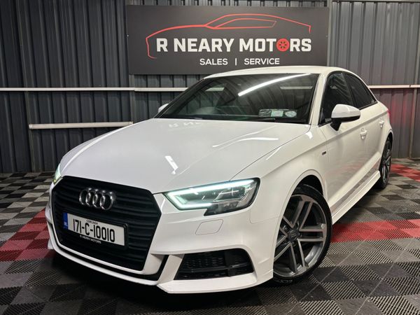 Audi A3 Saloon, Diesel, 2017, White