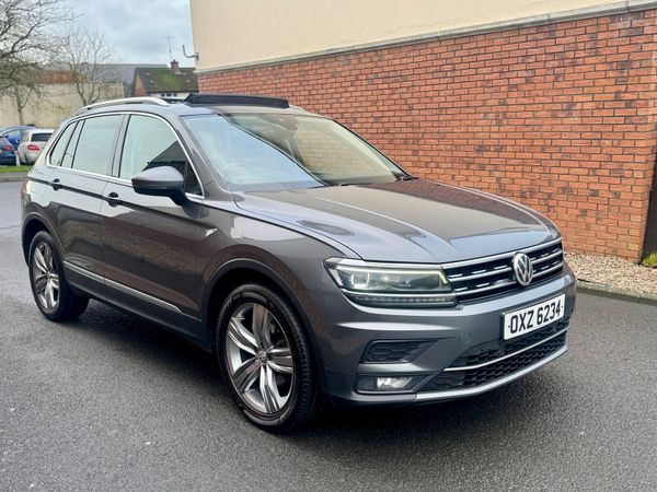 Volkswagen Tiguan SUV, Diesel, 2018, Grey