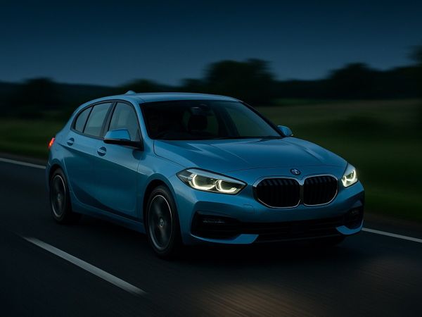 BMW 1-Series Hatchback, Petrol, 2019, Blue