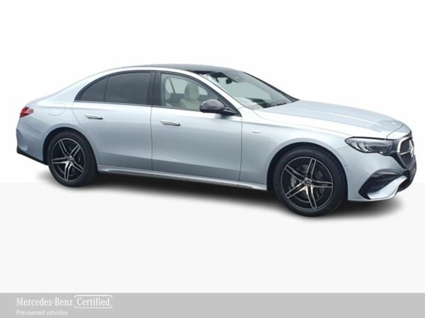 Mercedes-Benz E-Class Saloon, Diesel Plug-in Hybrid, 2026, Silver
