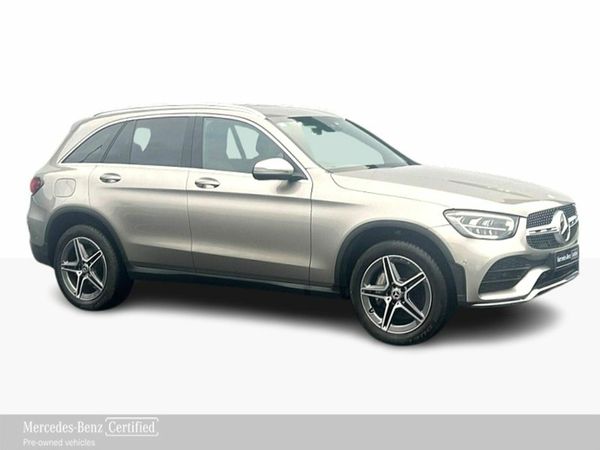 Mercedes-Benz GLC SUV, Diesel Plug-in Hybrid, 2022, Silver