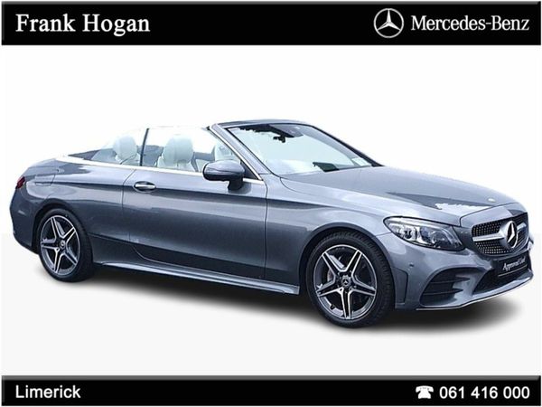 Mercedes-Benz C-Class Convertible, Petrol Hybrid, 2019, Grey