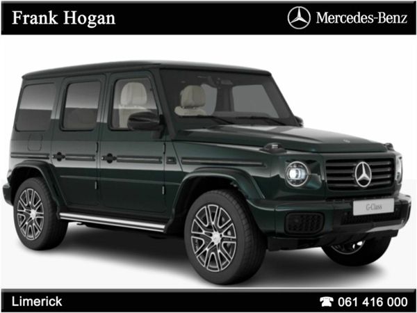 Mercedes-Benz G-Class SUV, Electric, 2026, Green