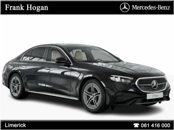 Mercedes-Benz E-Class Saloon, Diesel Plug-in Hybrid, 2025, Black
