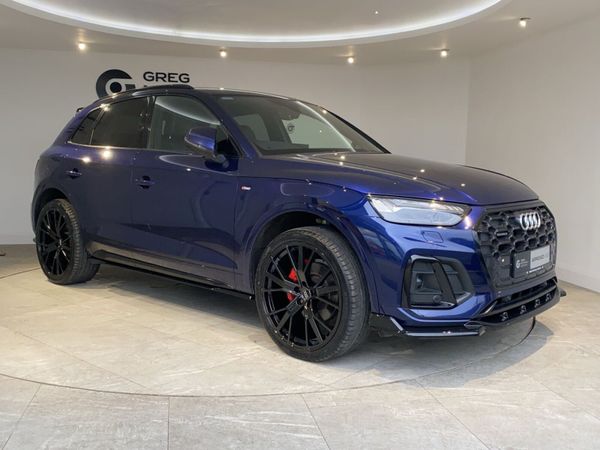 Audi Q5 SUV, Diesel Hybrid, 2021, Blue