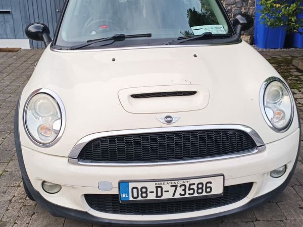 Mini Cooper Hatchback, Petrol, 2008, White