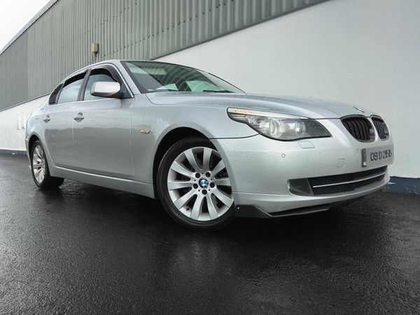 BMW 5-Series Saloon, Diesel, 2009, Silver