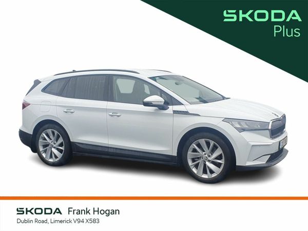Skoda Enyaq SUV, Electric, 2023, White