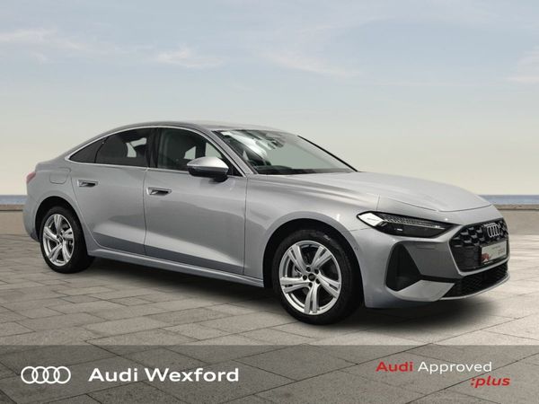 Audi A5 Saloon, Diesel Hybrid, 2026, Silver