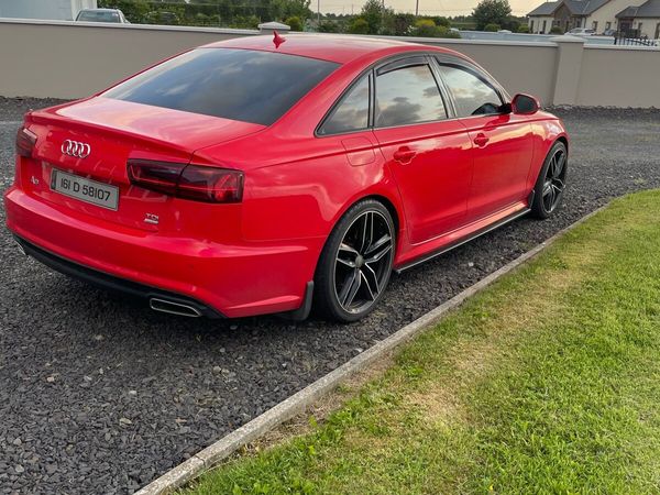 Audi A6 Saloon, Diesel, 2016, Red