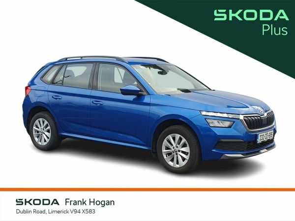 Skoda Kamiq Hatchback, Petrol, 2023, Blue