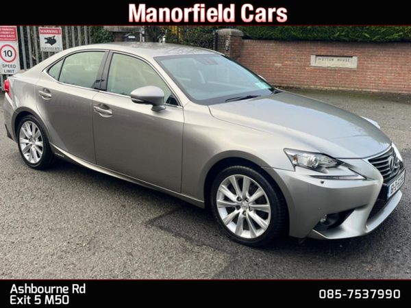 Lexus IS Saloon, Petrol Hybrid, 2016, Silver