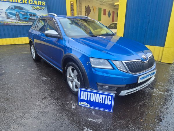 Skoda Octavia Estate, Diesel, 2017, Blue