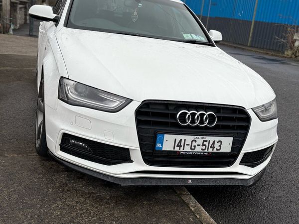 Audi A4 Saloon, Diesel, 2014, White