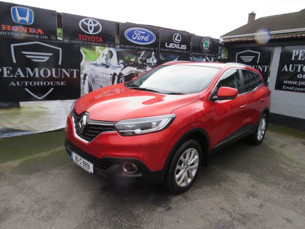 Renault Kadjar SUV, Diesel, 2016, Red