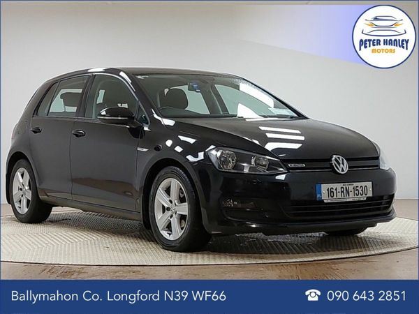 Volkswagen Golf Hatchback, Petrol, 2016, Black