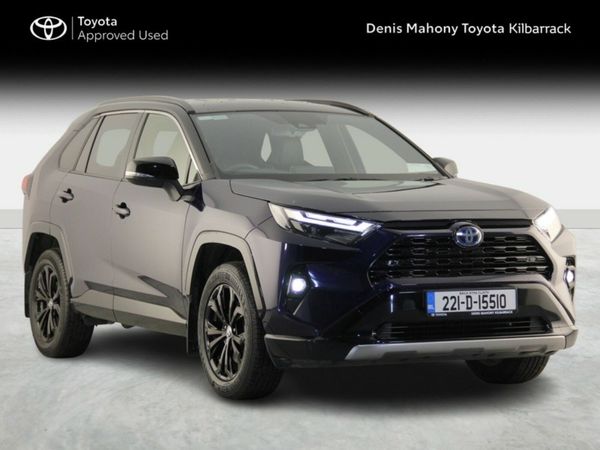 Toyota RAV4 SUV, Petrol Hybrid, 2022, Blue