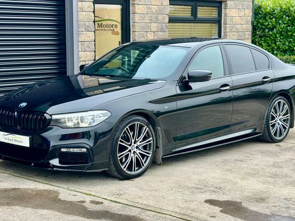BMW 5-Series Saloon, Diesel, 2018, Black