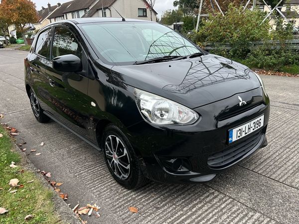 Mitsubishi Mirage Hatchback, Petrol, 2013, Black