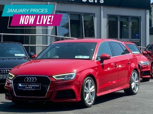 Audi A3 Hatchback, Petrol, 2019, Red