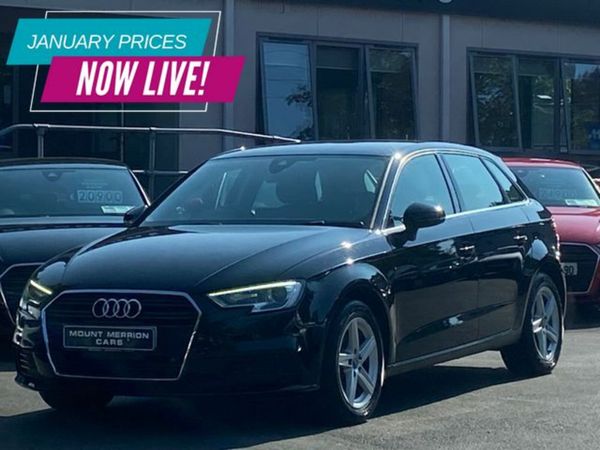 Audi A3 Hatchback, Petrol, 2018, Black