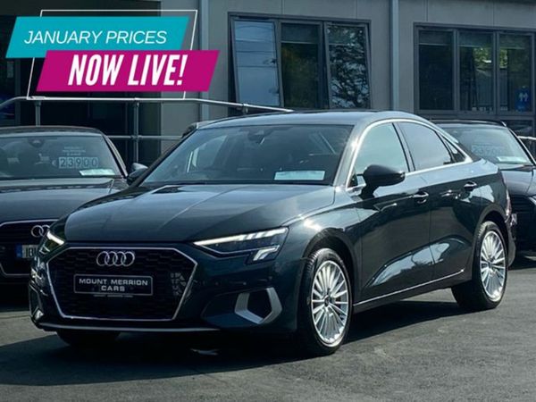 Audi A3 Saloon, Petrol, 2021, Grey