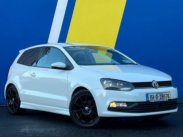 Volkswagen Polo Hatchback, Petrol, 2015, White