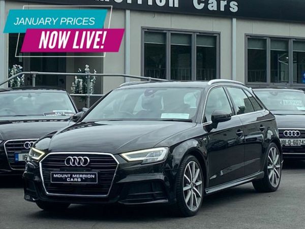 Audi A3 Hatchback, Petrol, 2018, Black