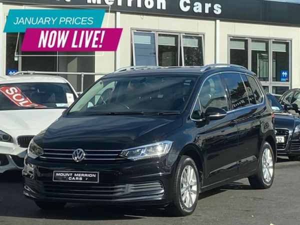 Volkswagen Touran MPV, Petrol, 2017, Black