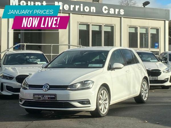 Volkswagen Golf Hatchback, Petrol, 2019, White
