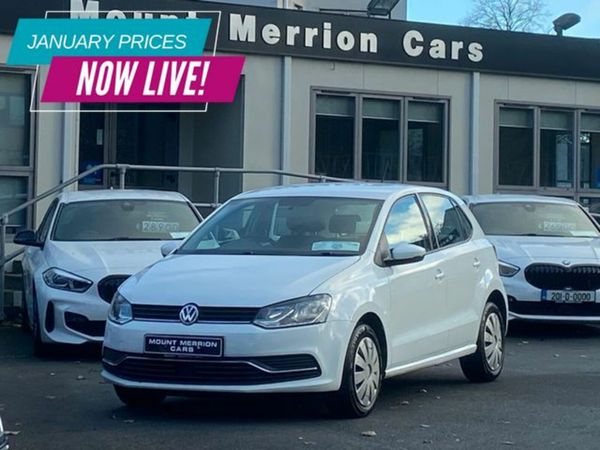 Volkswagen Polo Hatchback, Petrol, 2014, White