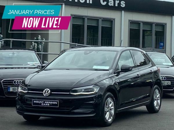Volkswagen Polo Hatchback, Petrol, 2020, Black