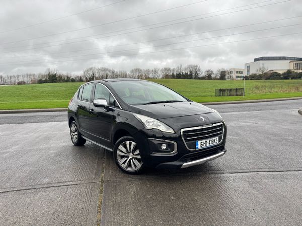 Peugeot 3008 SUV, Petrol, 2016, Black