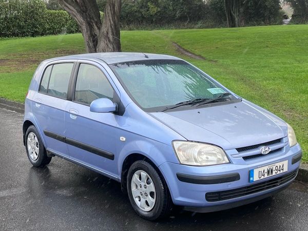 Hyundai Getz Hatchback, Petrol, 2004, Blue