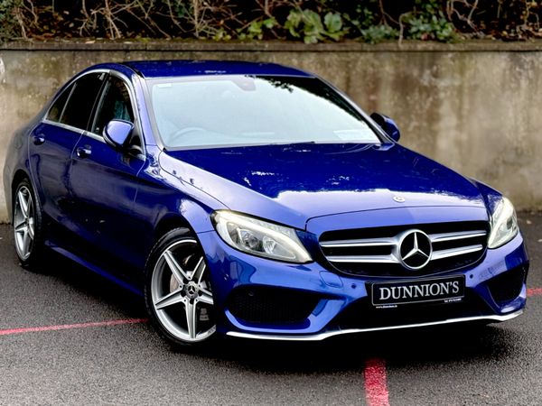 Mercedes-Benz C-Class Saloon, Diesel, 2018, Blue
