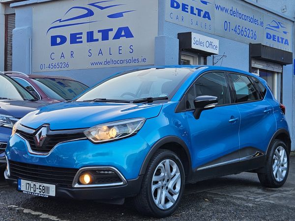 Renault Captur Hatchback, Petrol, 2017, Blue