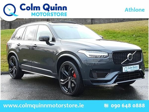 Volvo XC90 SUV, Petrol Plug-in Hybrid, 2021, Grey