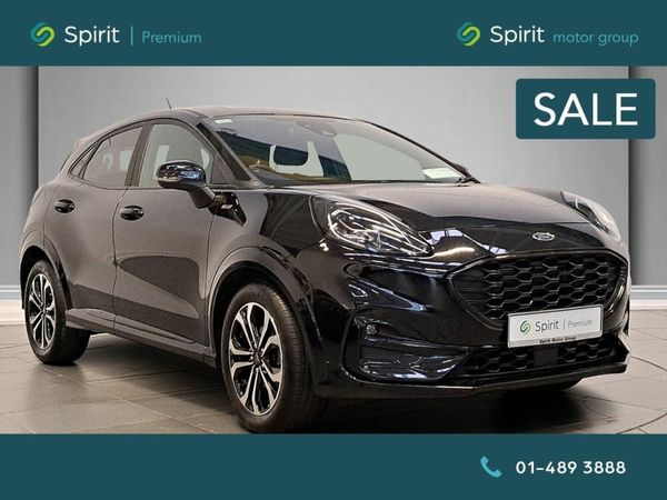 Ford Puma MPV, Petrol Hybrid, 2023, Black