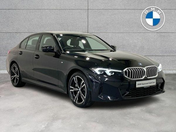 BMW 3-Series Saloon, Petrol Plug-in Hybrid, 2025, Black