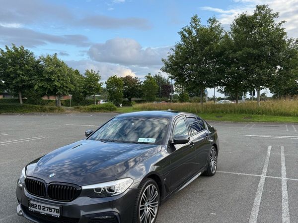 BMW 5-Series Saloon, Petrol Plug-in Hybrid, 2018, Grey